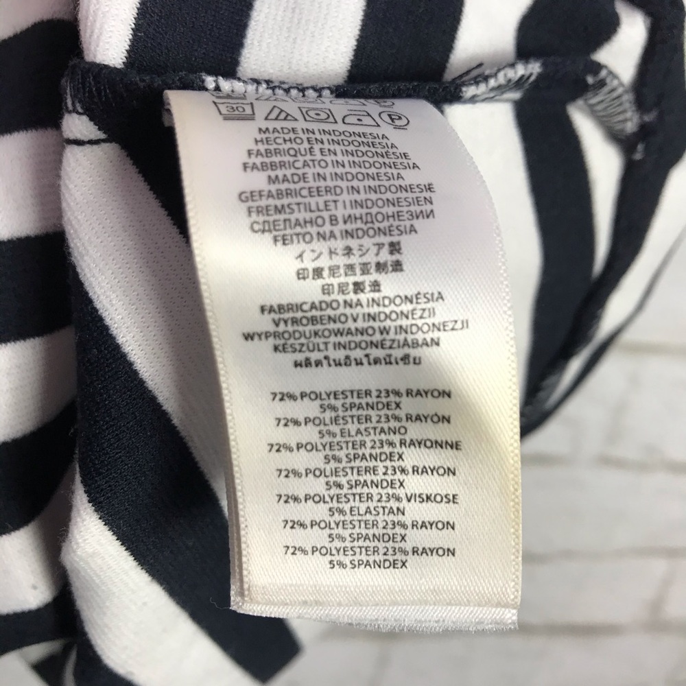 Michael Kors Chevron Striped Ponte Tank Dress 8 - Picture 6 of 7